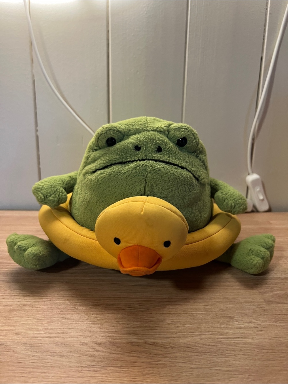 Jellycat Ricky Rainfrog with Duck